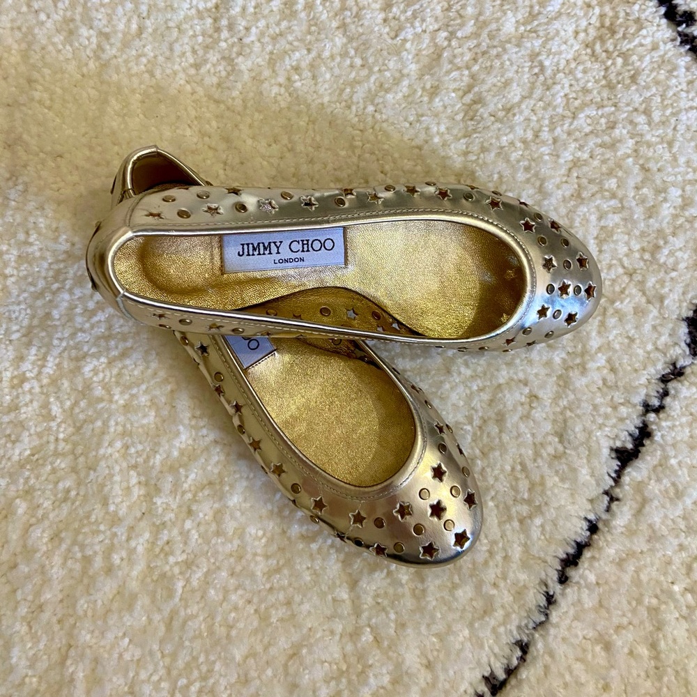 COPY - Jimmy Choo flats NEVER WORN!